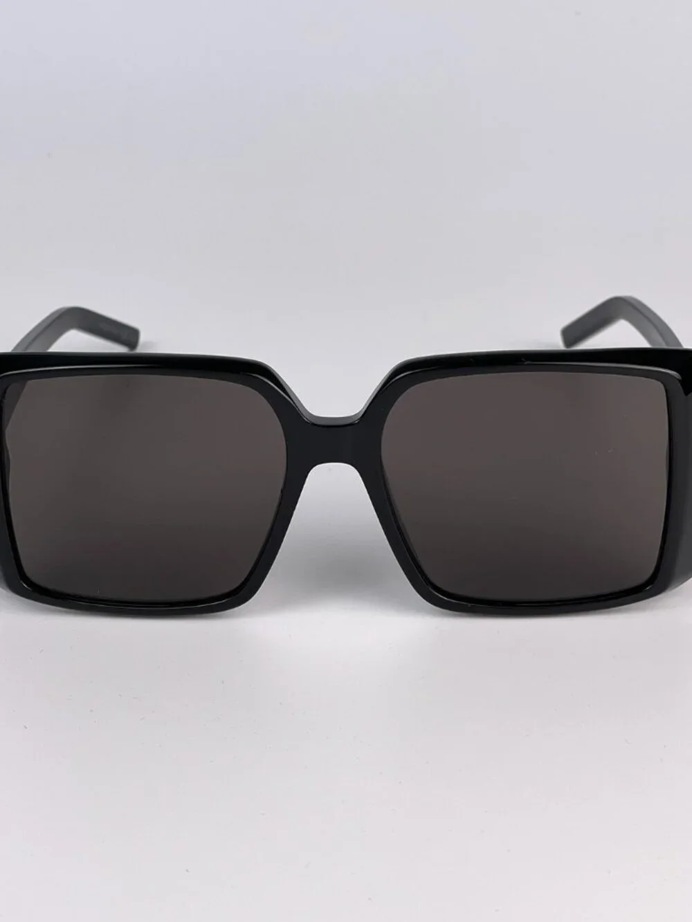 SAINT LAURENT SL451 001 BLACK OVERSIZED SQUARE SUNGLASSES